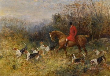 Clásico Painting - El sorteo de la caza de Heywood Hardy